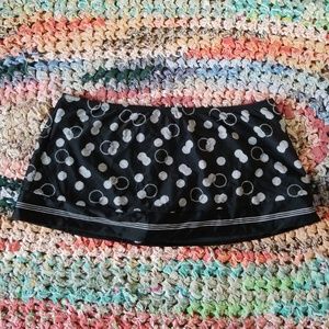 Anne Cole Swimsuit Bottom Black n White Geographic